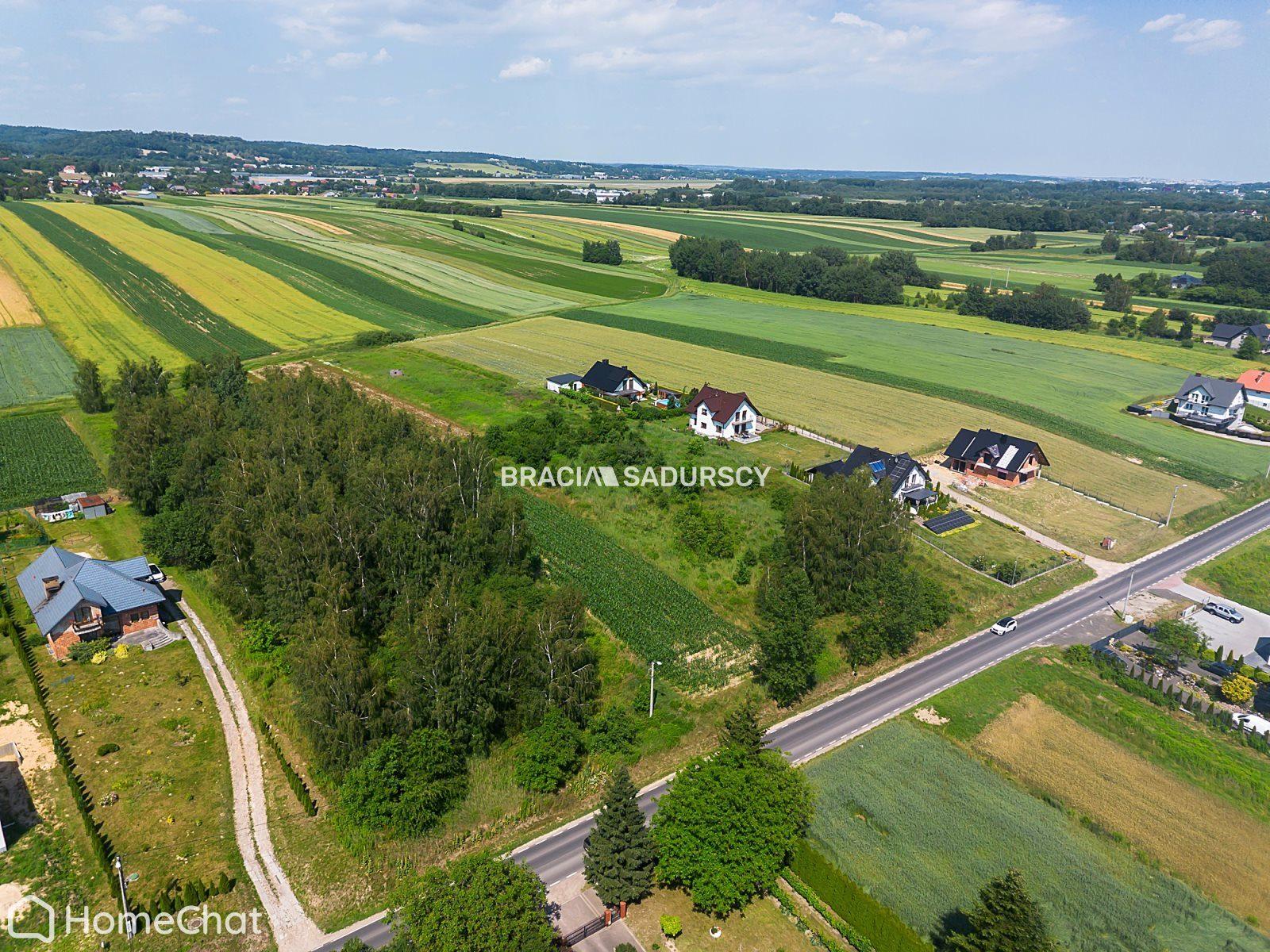 Działka budowlana / MPZP / przy głównej drodze