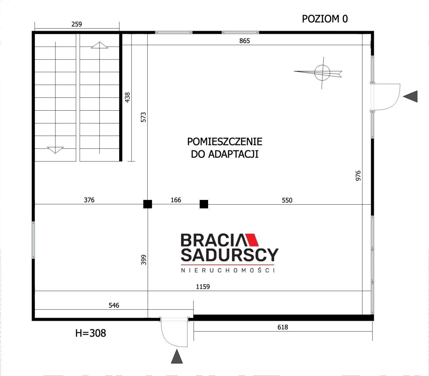 Lokal użytkowy- 340m2, rejon ul. Zakopiańskiej
