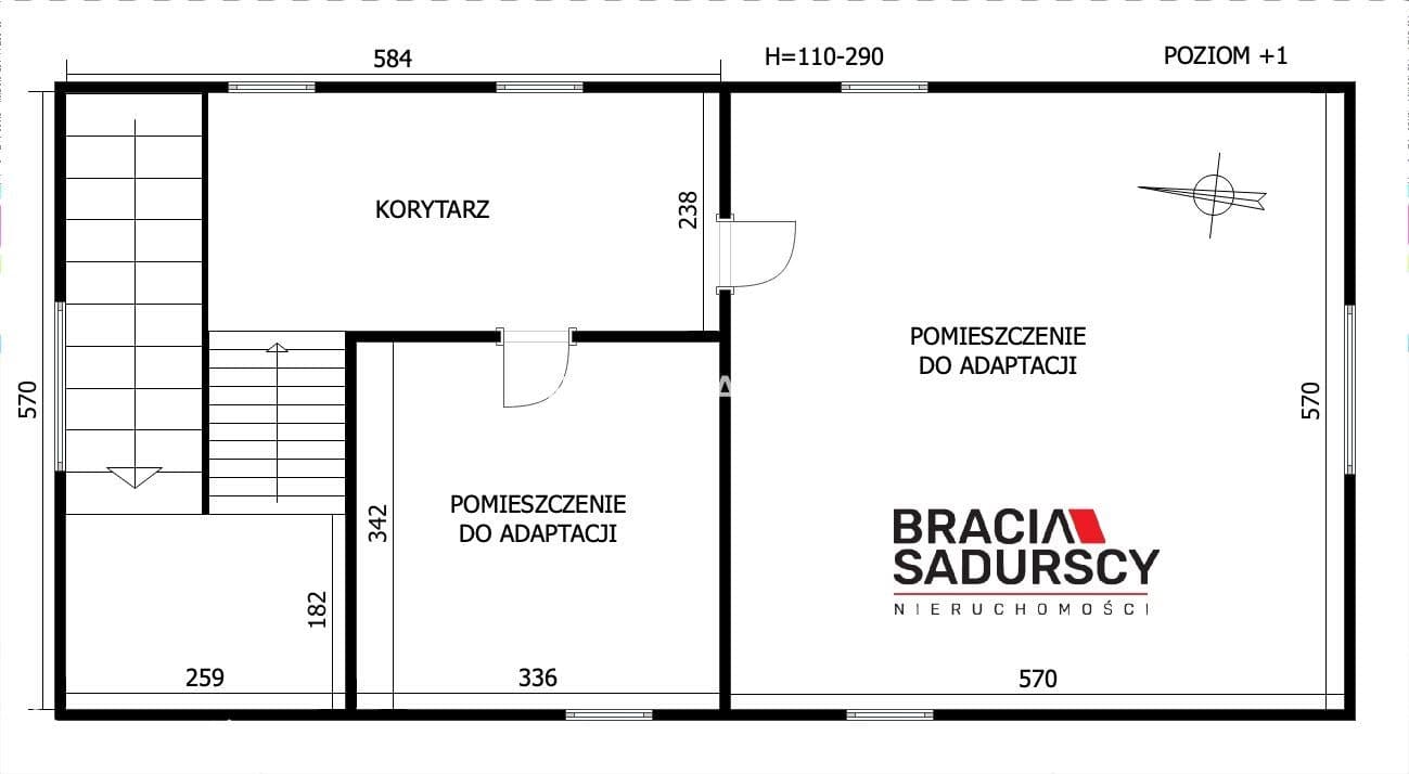 Lokal użytkowy- 340m2, rejon ul. Zakopiańskiej