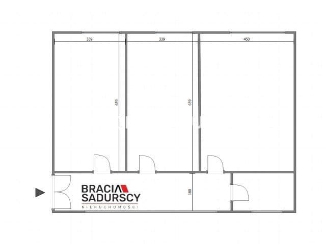 Bronowice, parter, 95 m2 biur + parking