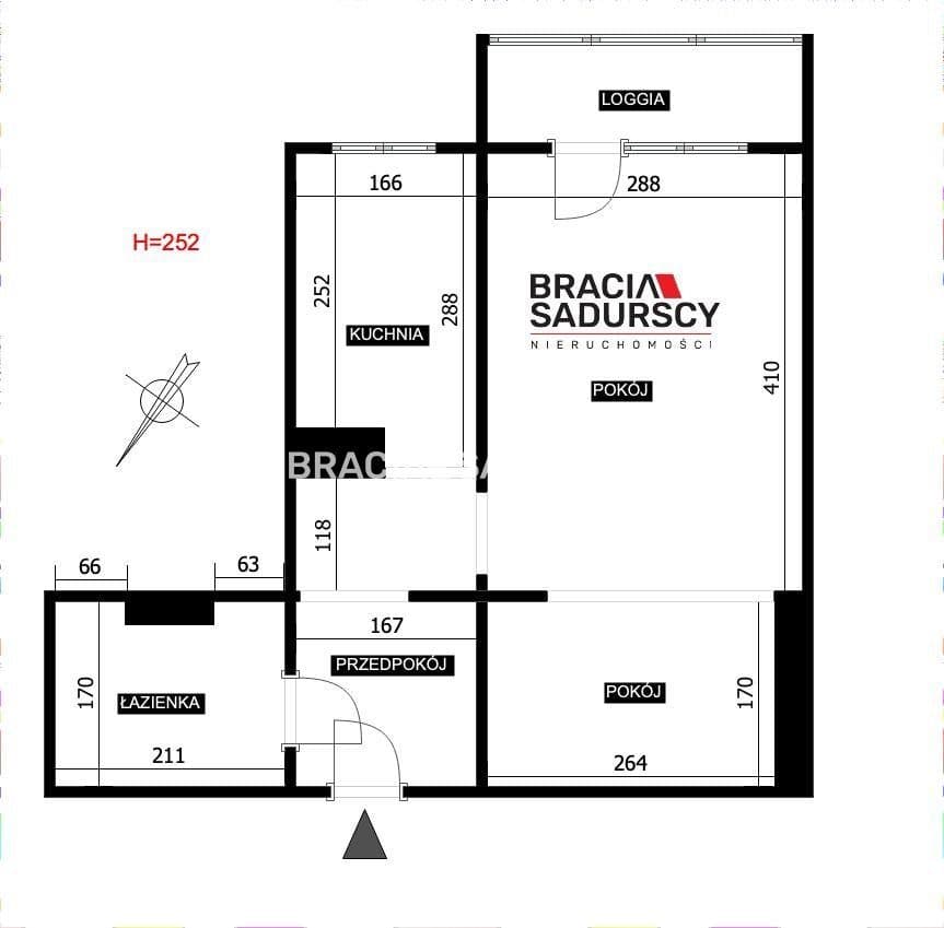 Kawalerka z balkonem | 28,8 m² | os. Złotego Wieku