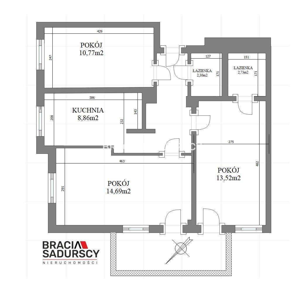 3-POKOJOWE, BALKON, ATRAKCYJNA LOKALIZACJA - zdjęcie 3