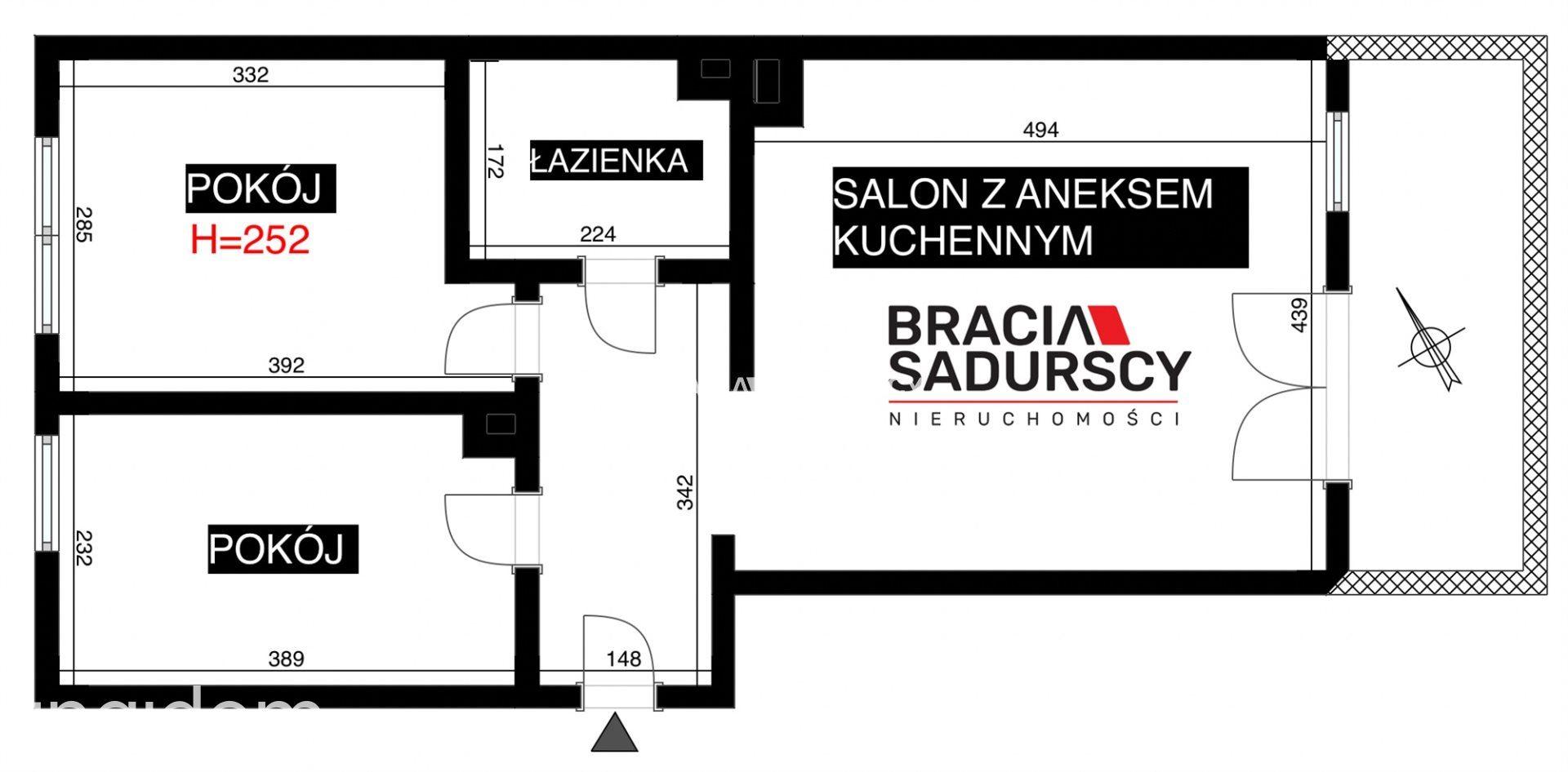 3-pokojowe mieszkanie z dużym balkonem|Blisko SKA - zdjęcie 20