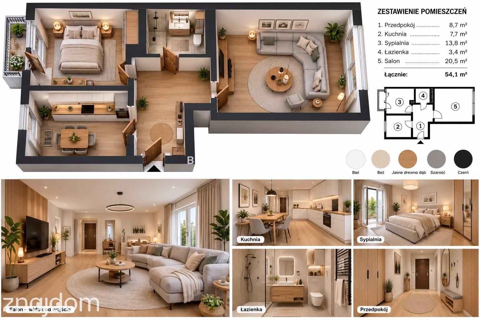 2-pok do remontu|os.Kolorowe | Nowa Huta | 51,43m² - zdjęcie 2
