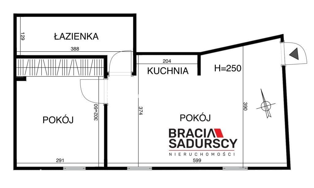 2-POKOJOWE MIESZKANIE W ODRESTAUROWANEJ KAMIENICY - zdjęcie 3