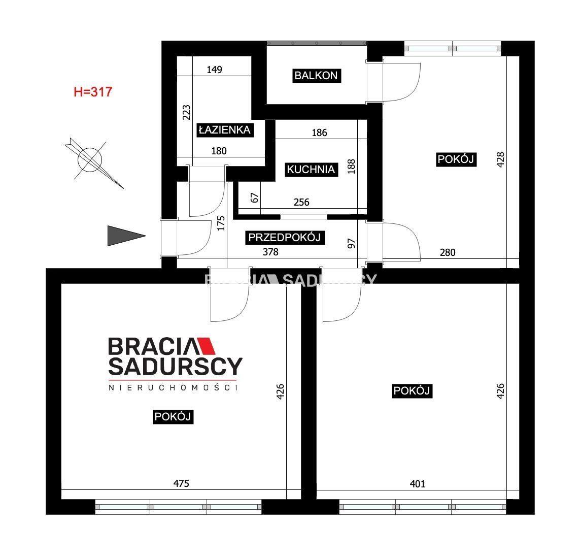 REZERWACJA 3 POKOJE SALWATOR | FILARECKA | - zdjęcie 3
