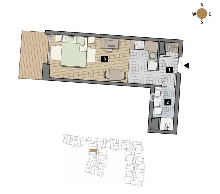 Dostępne mieszkania od 25m2 do 63m2. - zdjęcie 3