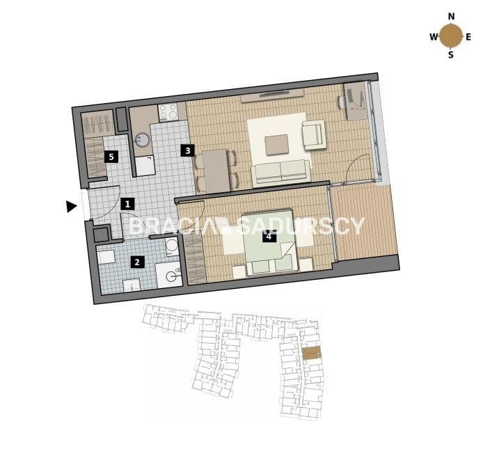 Dostępne mieszkania od 25m2 do 63m2. - zdjęcie 3