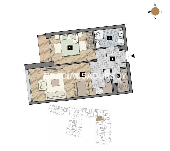 Dostępne mieszkania od 25m2 do 63m2. - zdjęcie 3