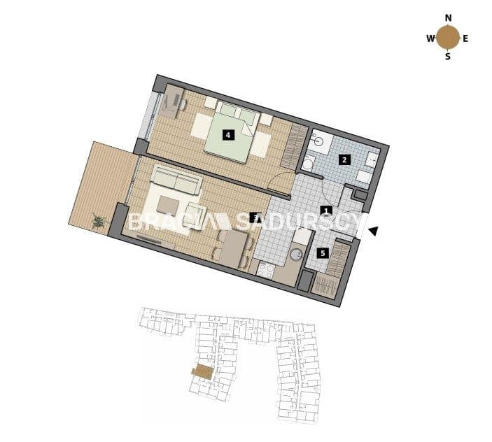 Dostępne mieszkania od 25m2 do 63m2. - zdjęcie 3