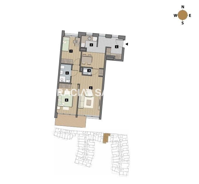 Dostępne mieszkania od 25m2 do 63m2. - zdjęcie 3