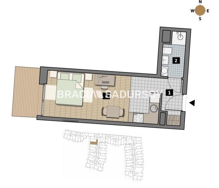 Dostępne mieszkania od 25m2 do 63m2. - zdjęcie 3