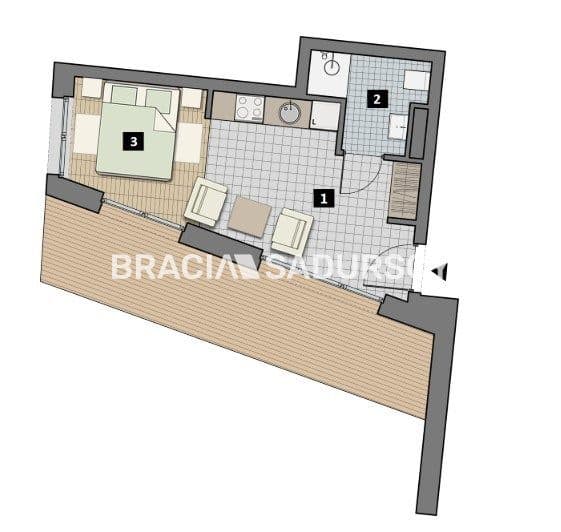 Dostępne mieszkania od 25m2 do 63m2. - zdjęcie 6