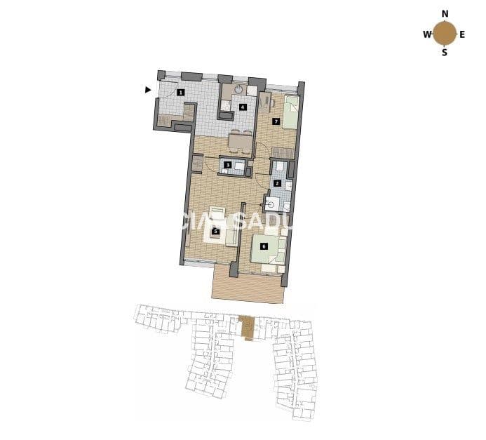 Dostępne mieszkania od 25m2 do 63m2. - zdjęcie 3