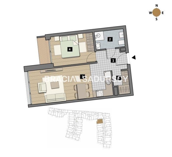 Dostępne mieszkania od 25m2 do 63m2. - zdjęcie 3