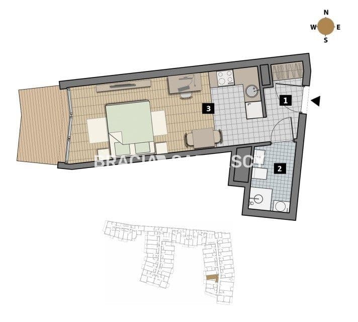 Dostępne mieszkania od 25m2 do 63m2. - zdjęcie 6