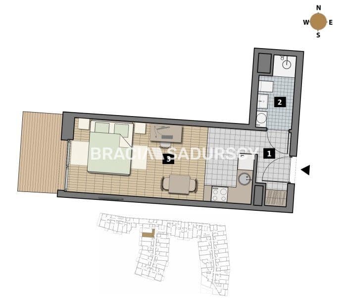 Dostępne mieszkania od 25m2 do 63m2. - zdjęcie 3