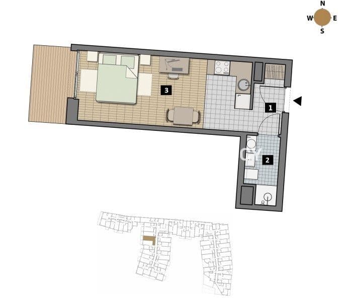Dostępne mieszkania od 25m2 do 63m2. - zdjęcie 6