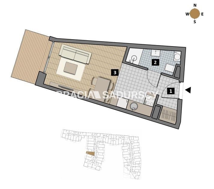 Dostępne mieszkania od 25m2 do 63m2. - zdjęcie 3