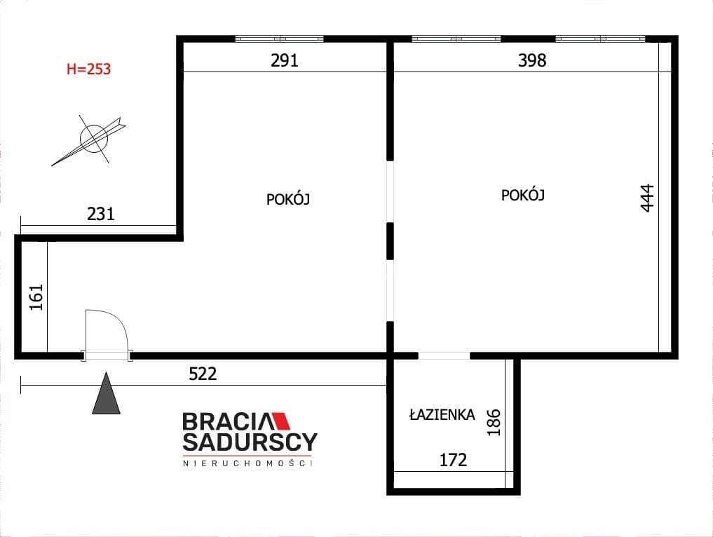 Apartament 37m2 na Starym Podgórzu - Kalwaryjska - zdjęcie 3