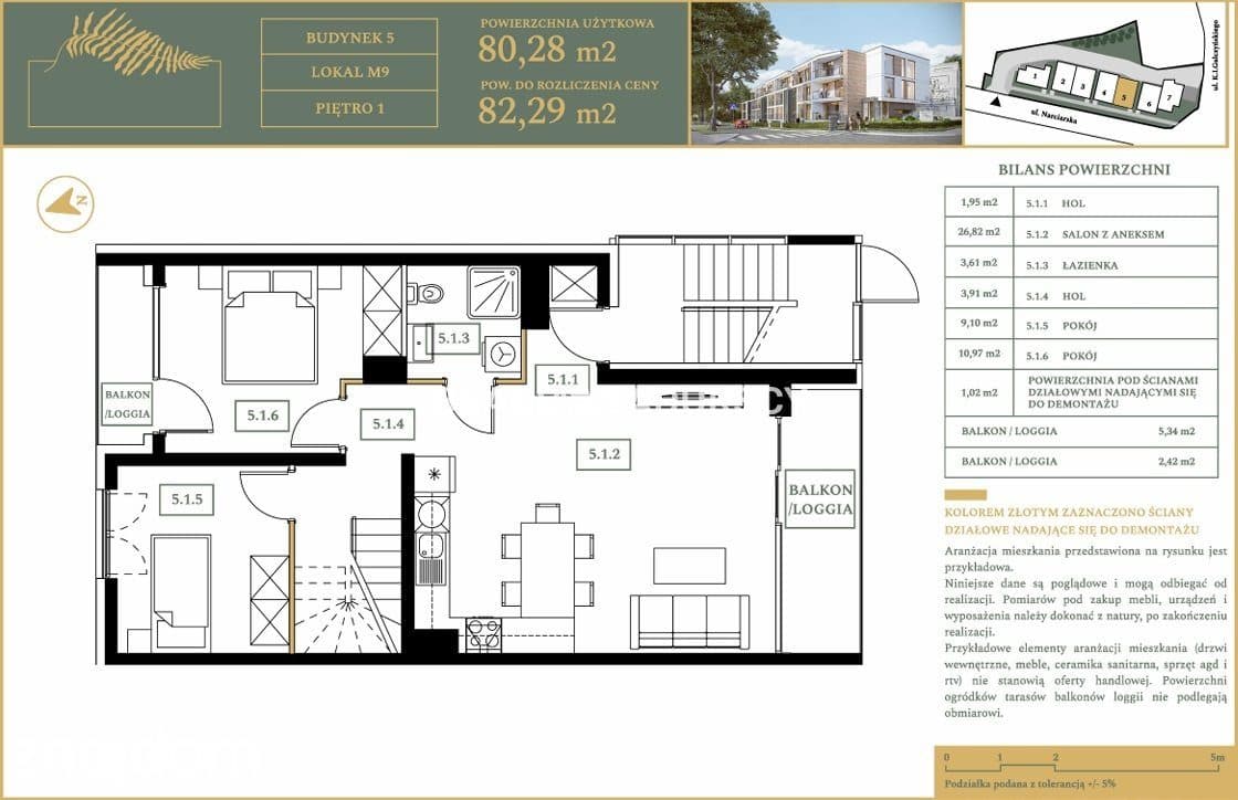 OSTATNI APARTAMENT – INWESTYCJA DEWELOPERSKA - zdjęcie 3