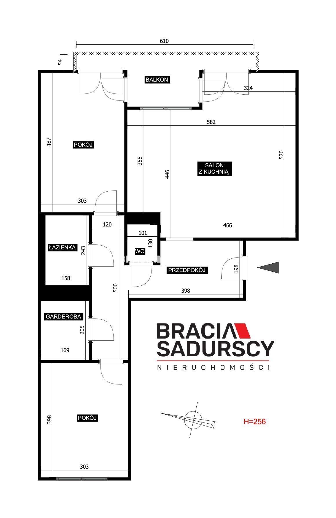 3 pokoje | 77,05 m² | loggia | garaż | Piltza - zdjęcie 3