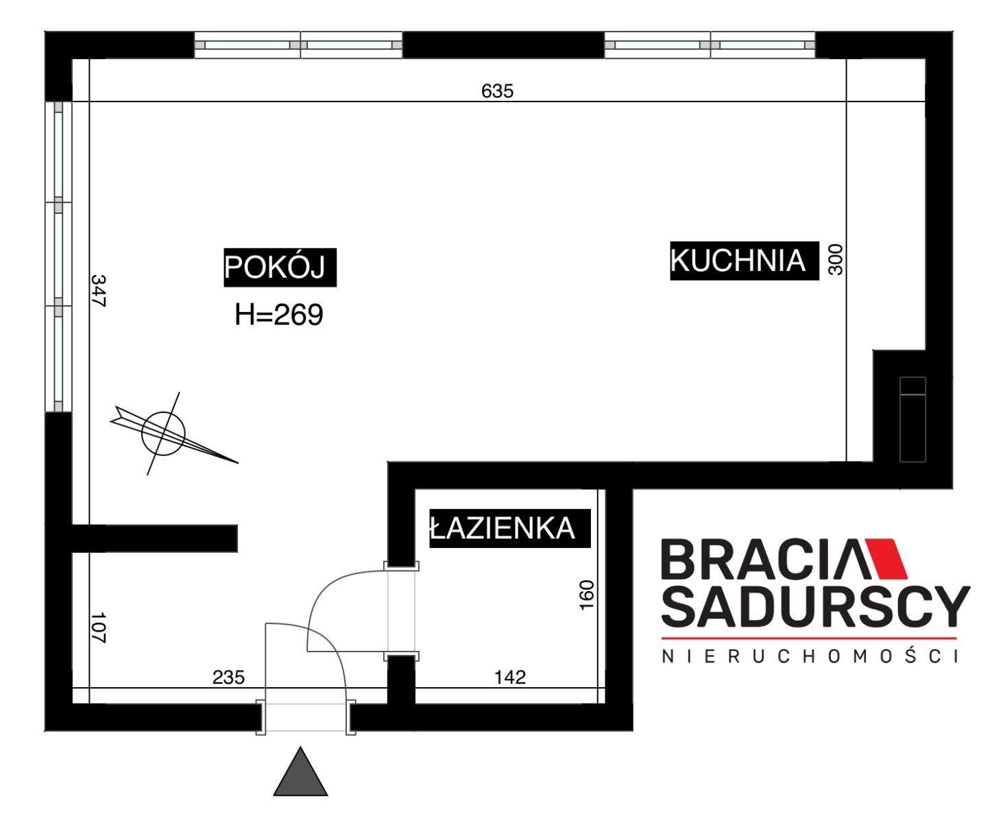 Gotowa Garsoniera 25 m2 Prądnik Biały - zdjęcie 20
