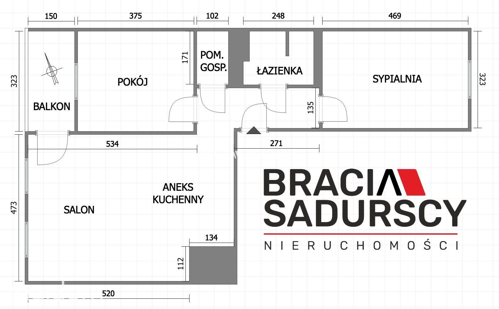 3pok, 68m, balkon, Ruczaj, wysoki standard - zdjęcie 3