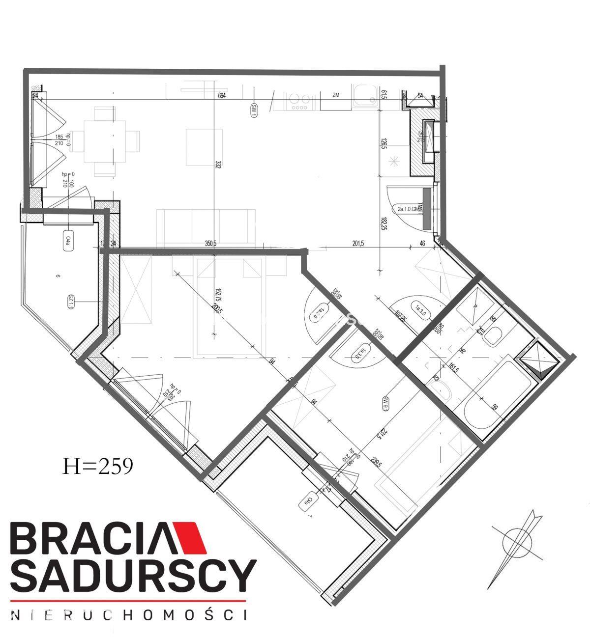 3 pok., Zabłocie, 2022r., 2 balkony, klimatyzacja - zdjęcie 23