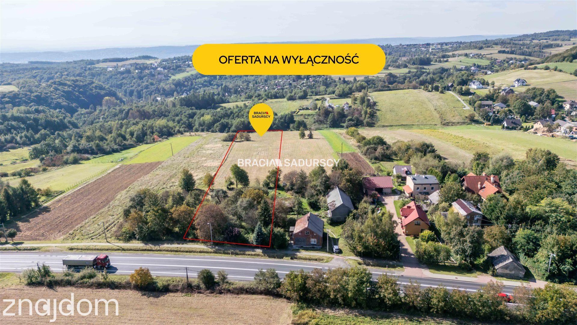Działka budowlana/98 ar/Wierzchowie/Wielka Wieś