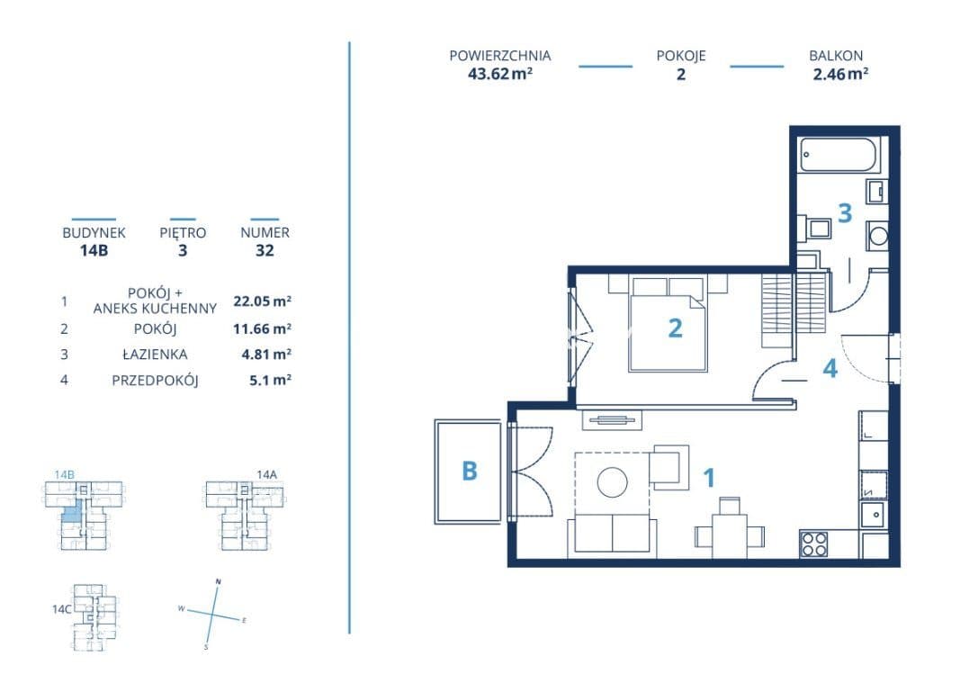 Gotowa inwestycja - metraże od 39 m2, Kraków - zdjęcie 9