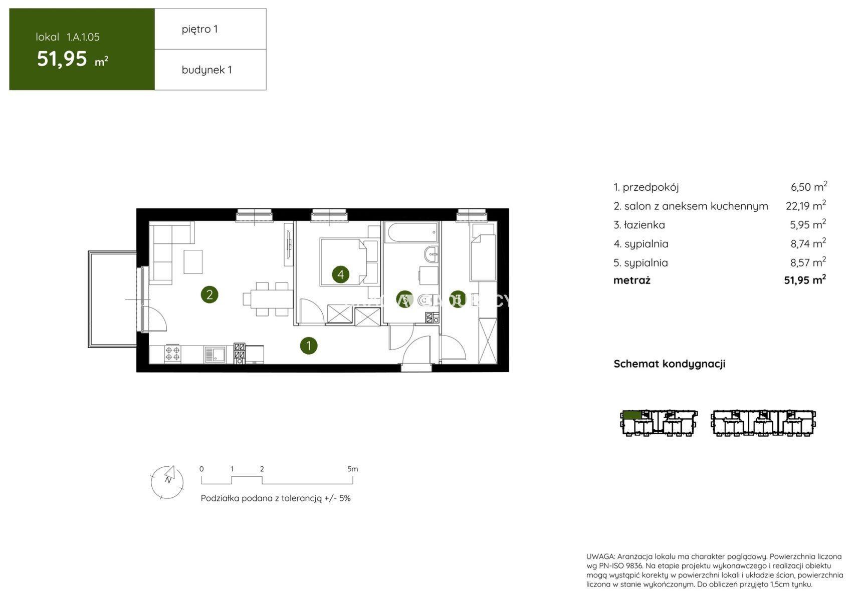 Smart Apartament na Prądniku Białym blisko Zieleni - zdjęcie 5