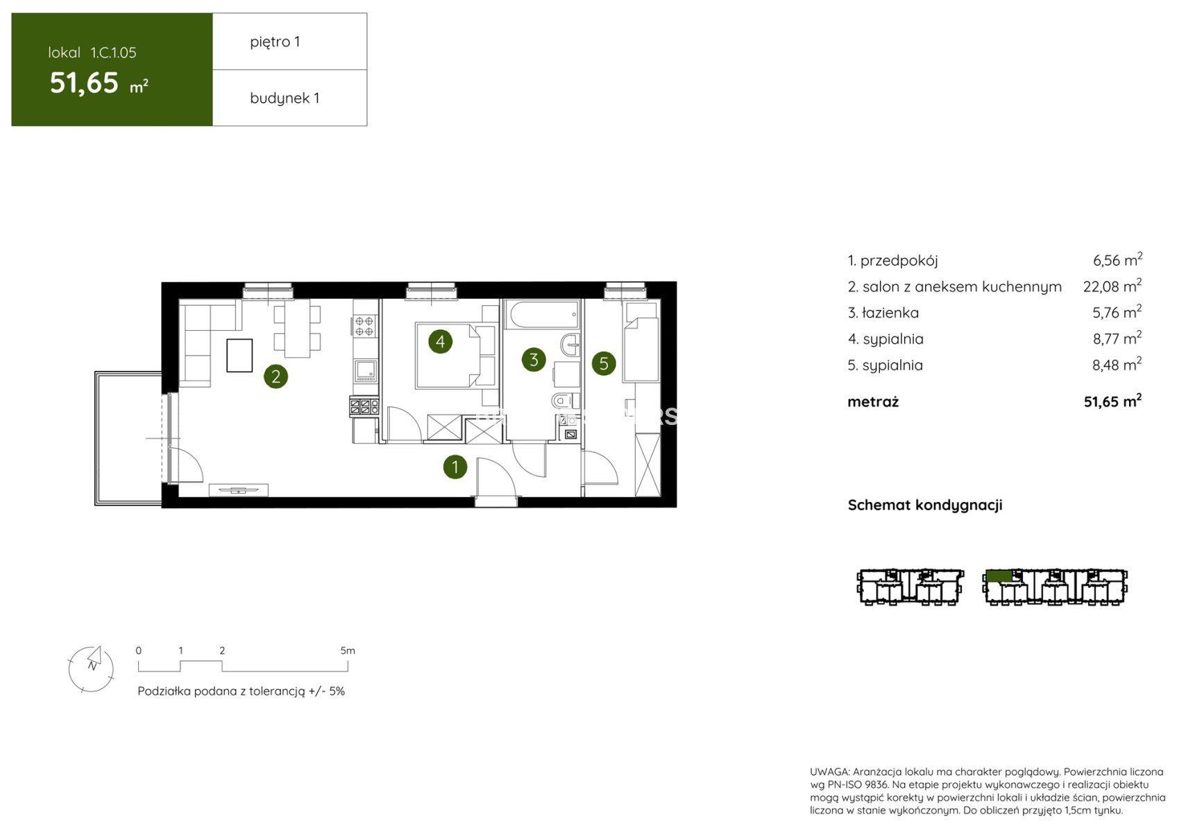 Smart Apartament na Prądniku Białym blisko Zieleni - zdjęcie 3