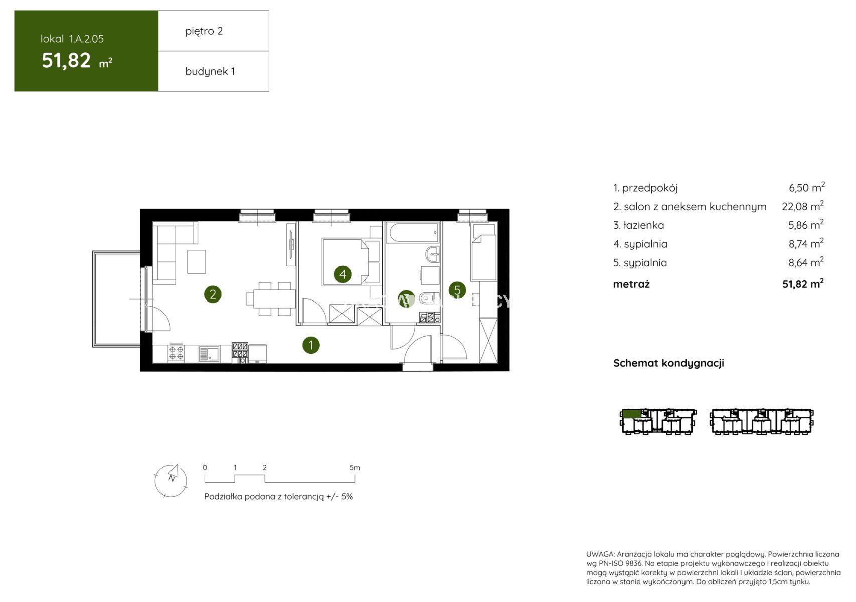 Smart Apartament na Prądniku Białym blisko Zieleni - zdjęcie 5