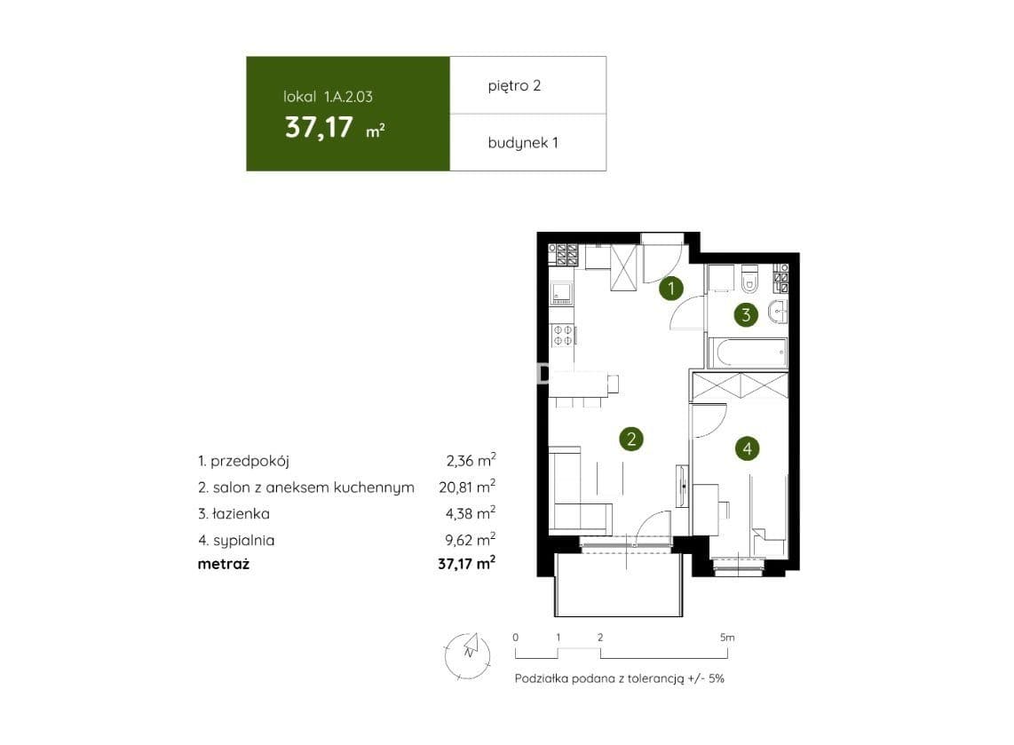 Smart Apartament na Prądniku Białym blisko Zieleni - zdjęcie 3