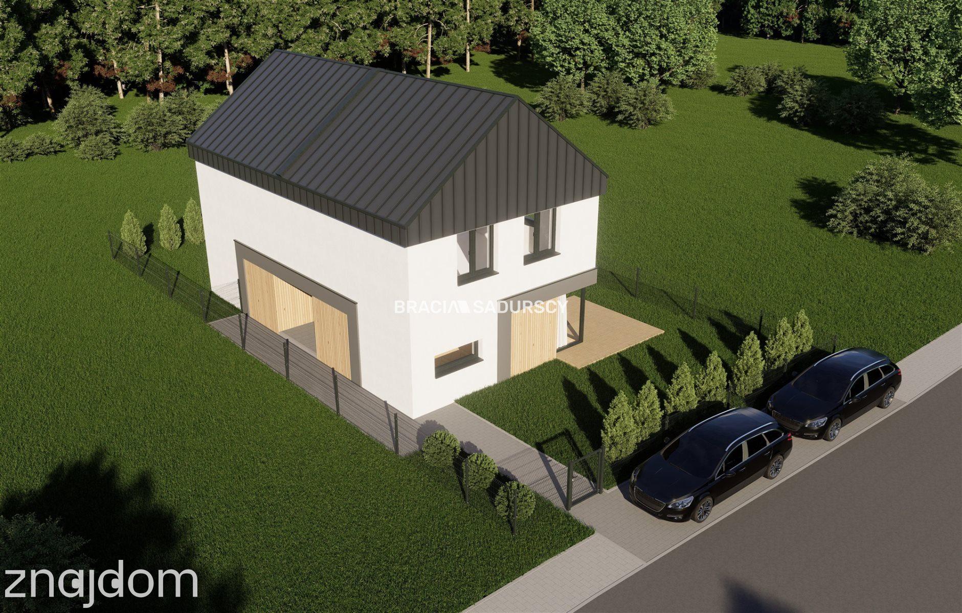 3pok.65m2 dwupoziomowe/nowoczesna bryła budynku - zdjęcie 12
