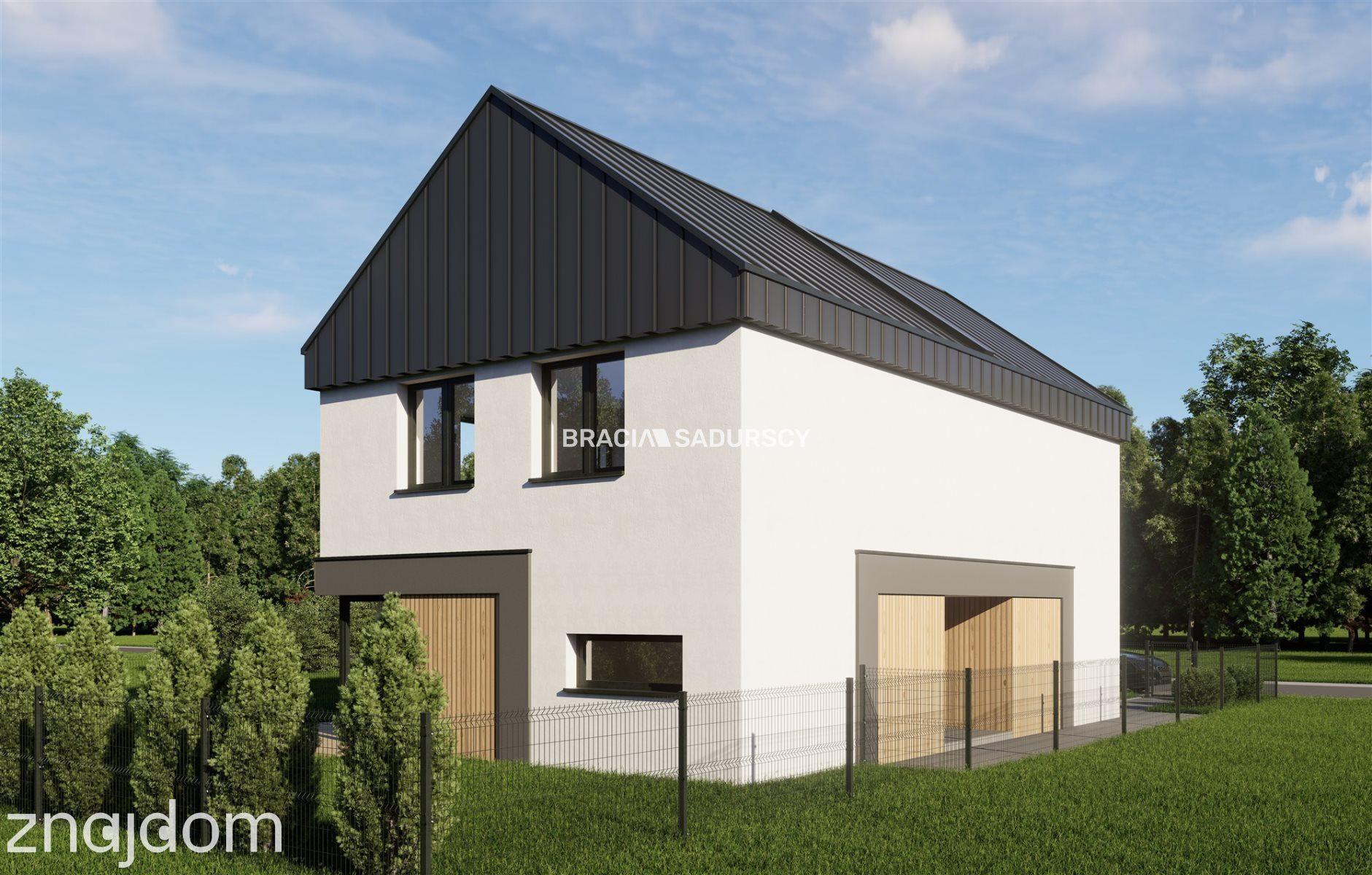 3pok.65m2 dwupoziomowe/nowoczesna bryła budynku - zdjęcie 2