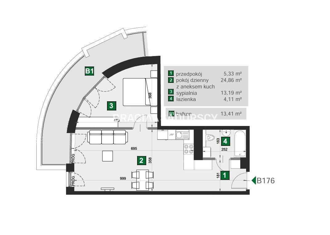 Grzegórzki - nowe luksusowe apartamenty - zdjęcie 7