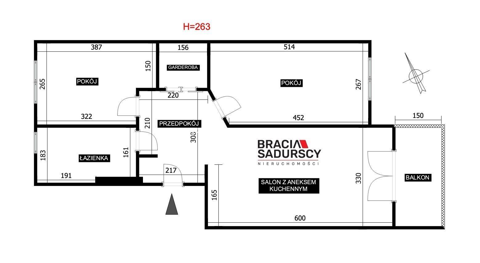 57m2 3 pok balkon nowoczesne os.Boryczów - zdjęcie 28