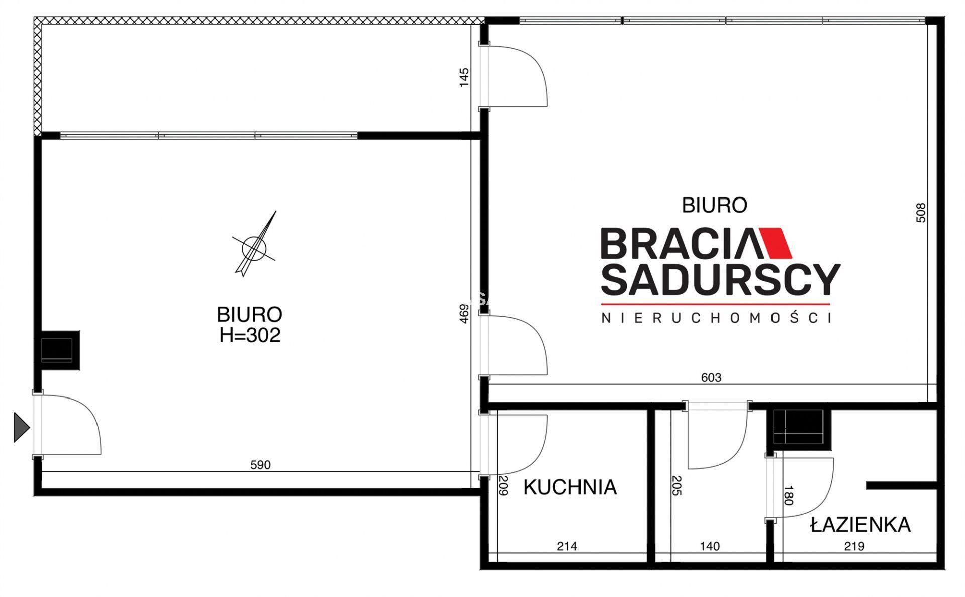 Biuro na wynajem/ 68m2 - zdjęcie 3