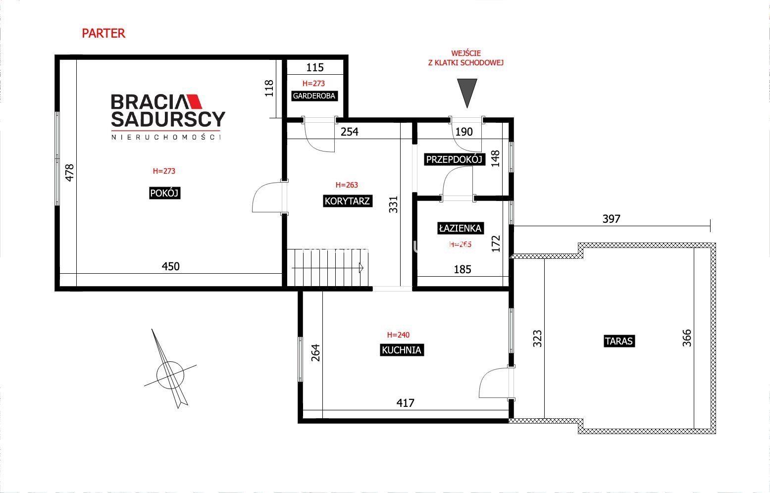 72m2 , dwupoziomowe, Górnickiego, Prądnik Bialy - zdjęcie 3