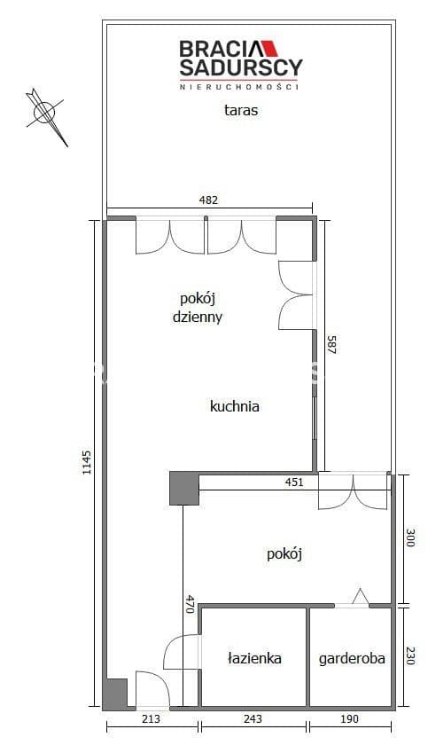Olsza - apartament z pięknym tarasem - zdjęcie 3