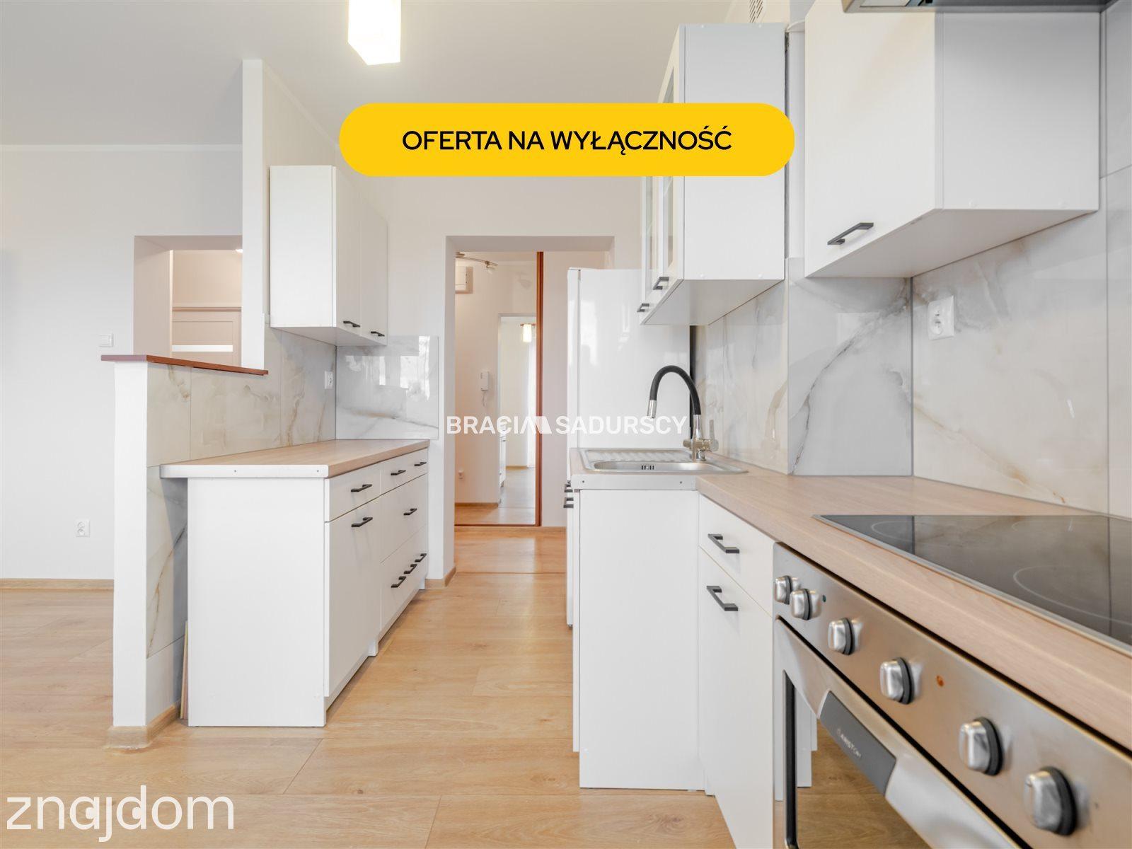 3 pok 51 m2  dwa balkony / Dębniki Ruczaj