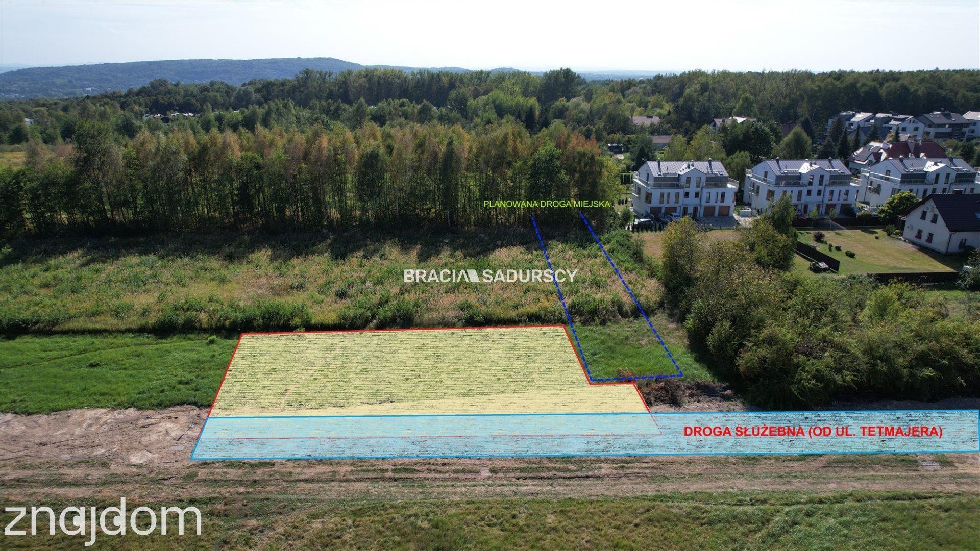 działka budowlana w Krakowie - Bronowice