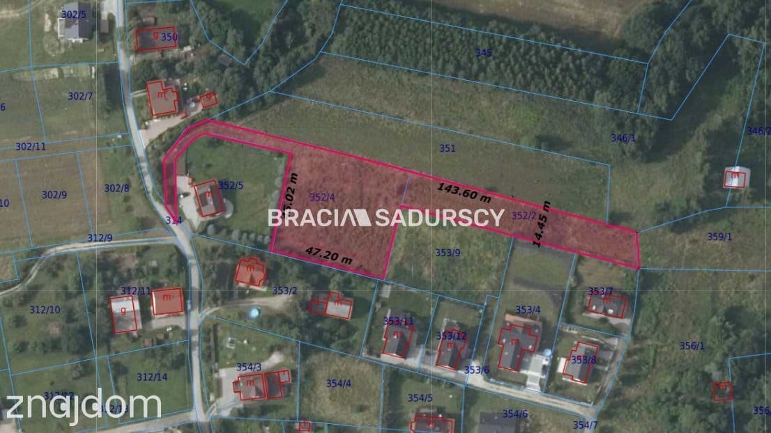 Działka budowlana, Chorowice, Mogilany - zdjęcie 3