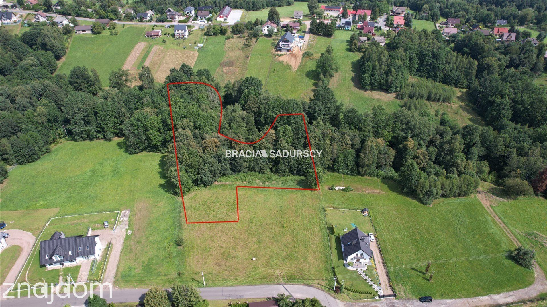 Działka budowlano-leśna. Siepraw. - zdjęcie 4