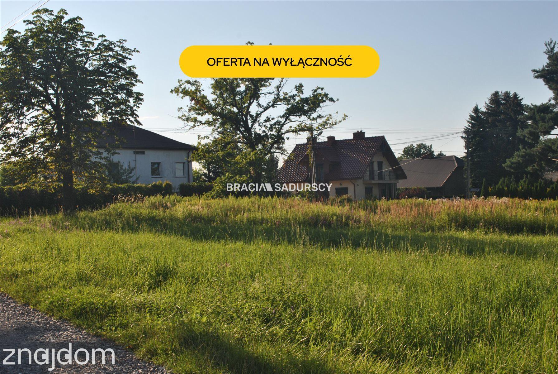 Działka budowlana przy ulicy Źyznej w Krakowie.