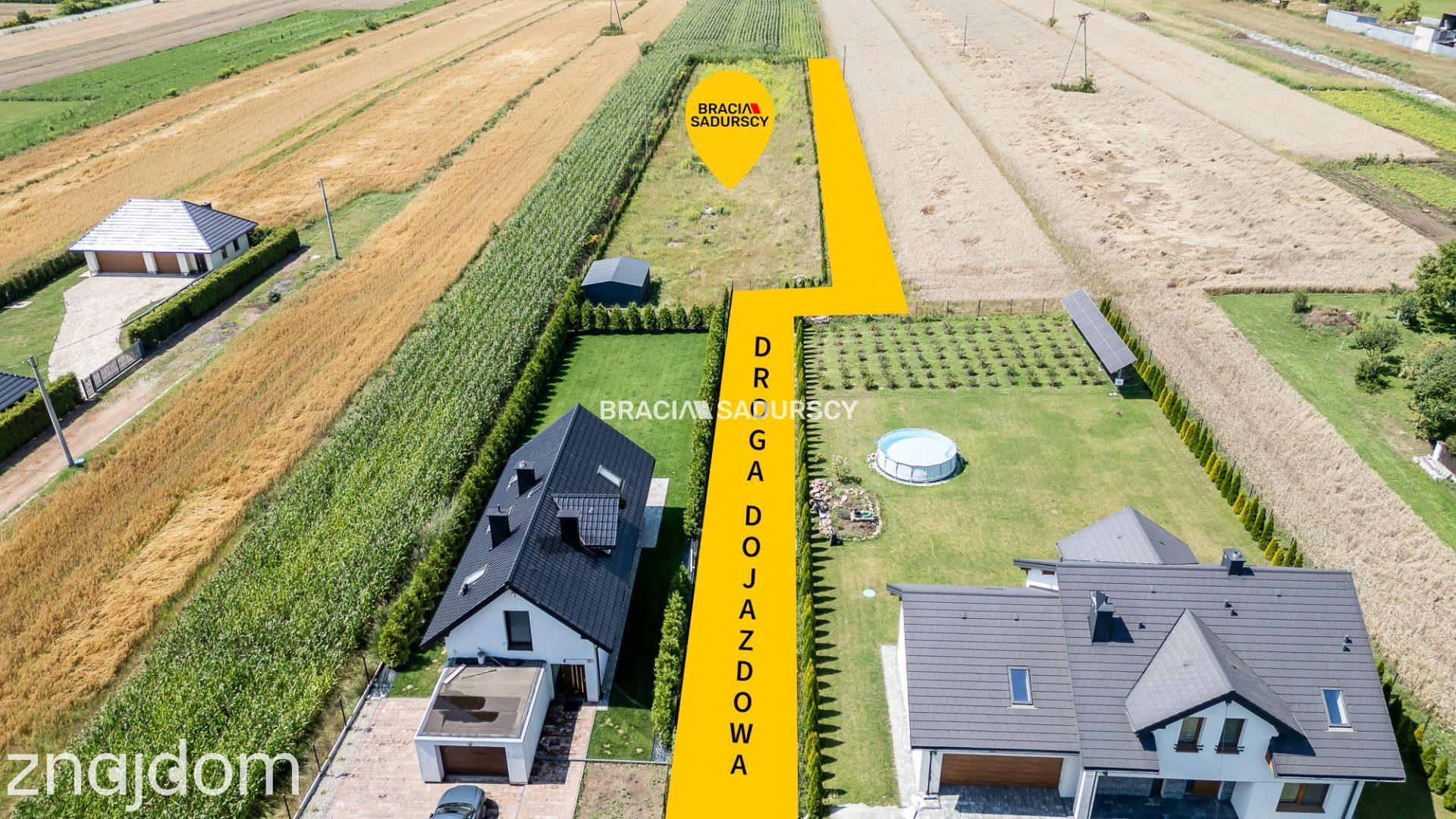 Ogrodzona działka 917m2 Glinik - zdjęcie 2
