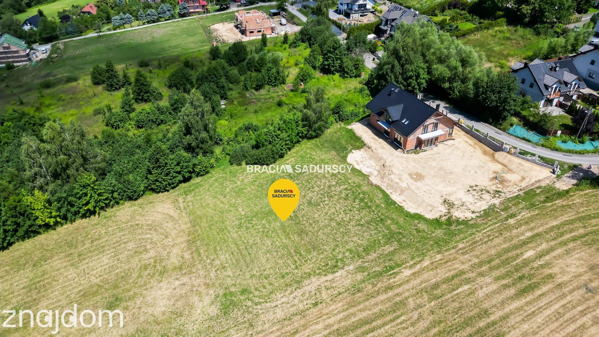 6 arów budowlanej, piękna panorama, Mogilany - zdjęcie 10