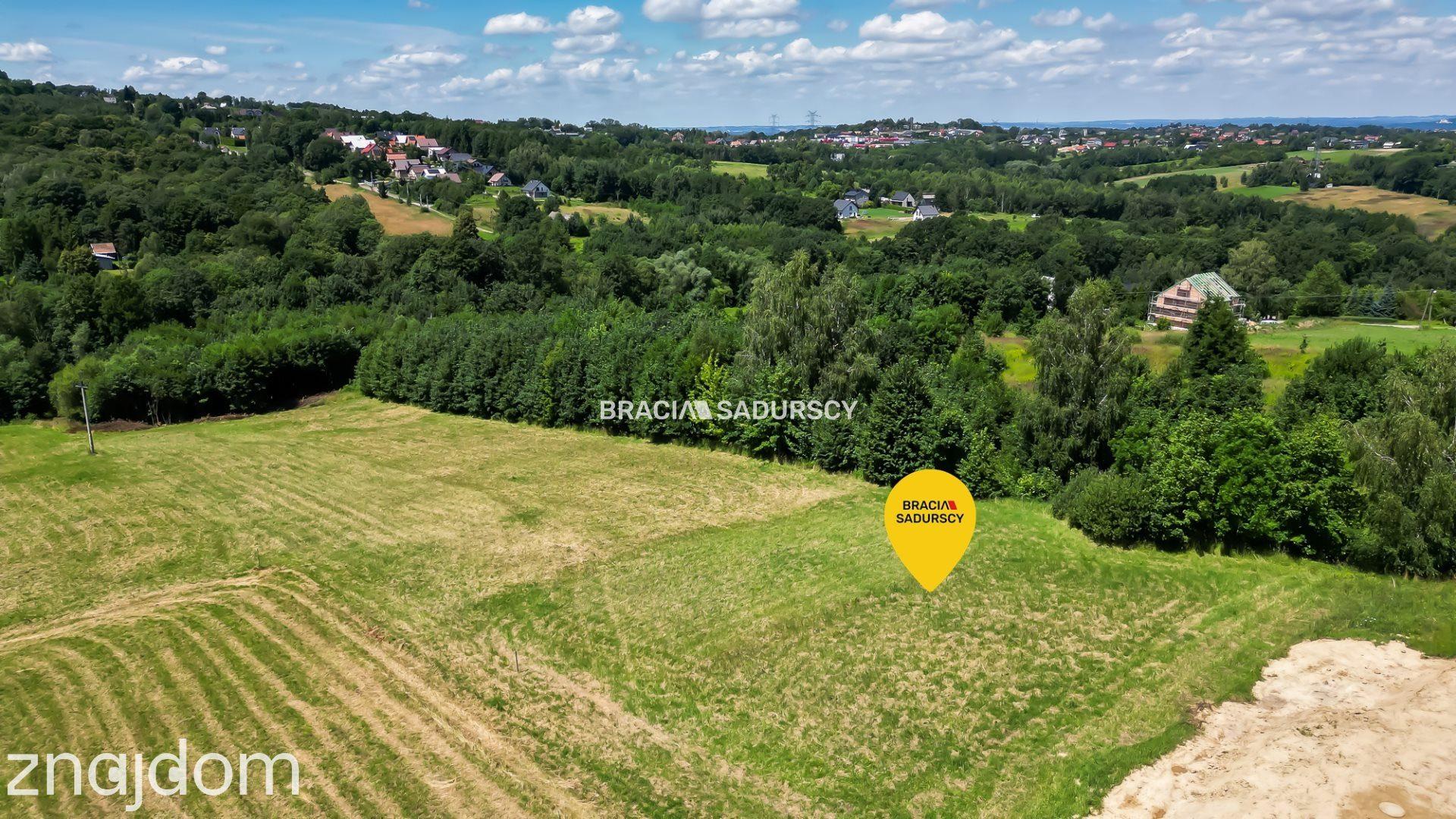 6 arów budowlanej, piękna panorama, Mogilany - zdjęcie 12